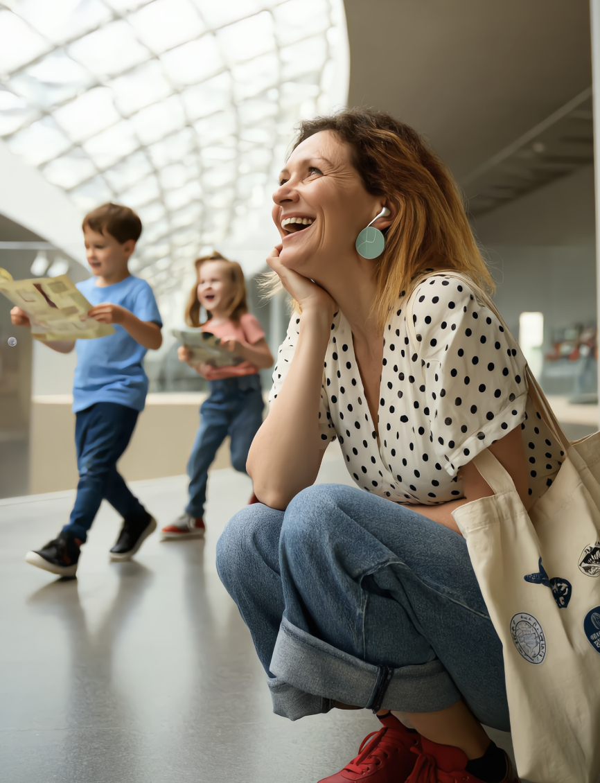 Museumist lastega muuseumis