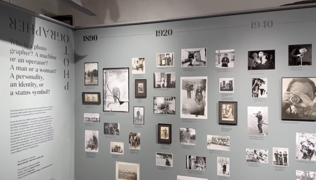 Tallinna Fotomuuseumi näituse ajajoon – Eesti fotograafia ajalugu 1890–1940