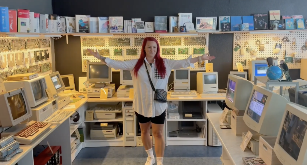 Museumist veebilehe eelvaade ekraanil