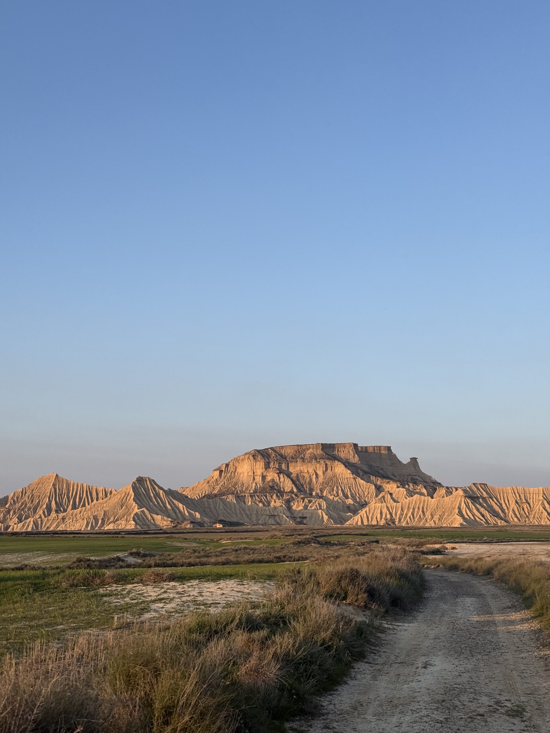 Bardenas Reales kanjonimaastik laial vaatel