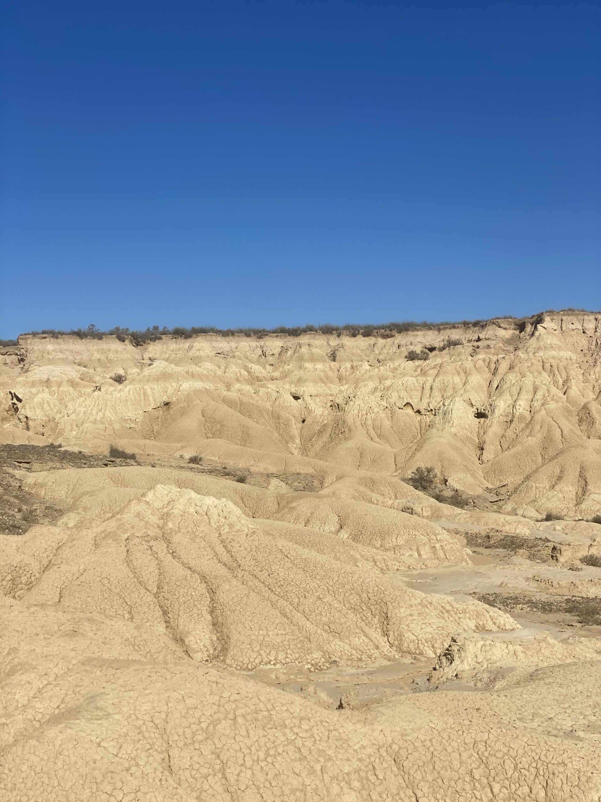 Bardenas Reales kuldse tunni valguses