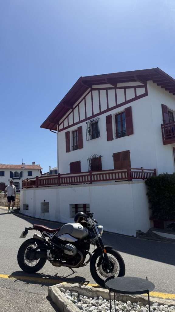 Sea views from Gu&eacute;thary on the French Basque coast
